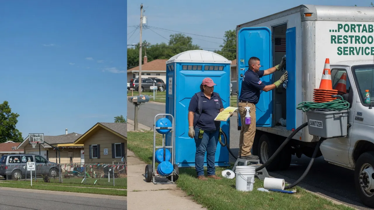 Portable Toilet Rental in Depew, OK near me